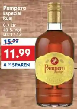 Hol'ab Getränkemarkt Pampero Especial Rum Angebot