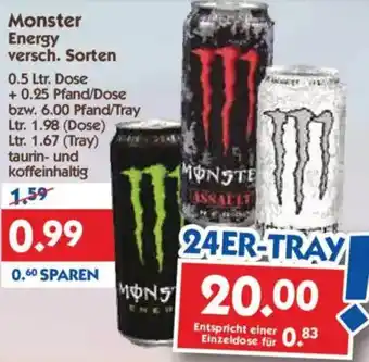 Hol'ab Getränkemarkt Monster Energy Angebot