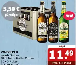 Getränke Quelle Warsteiner Angebot