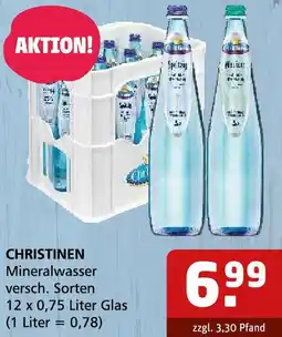 Getränke Quelle CHRISTINEN Mineralwasser Angebot