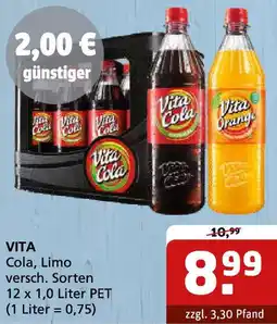 Getränke Quelle VITA Cola, Limo Angebot