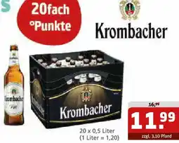 Getränke Quelle Krombacher Angebot