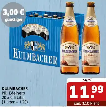 Getränke Quelle KULMBACHER Pils Edelherb Angebot