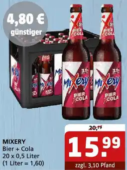 Getränke Quelle MIXERY Bier + Cola Angebot