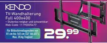 expert Octomedia Kendo TV-Wandhalterung Fix 400x400 Angebot