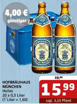 Getränke Quelle HOFBRÄUHAUS MÜNCHEN Helles Angebot