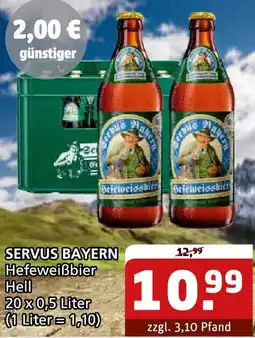 Getränke Quelle SERVUS BAYERN Hefeweißbier Angebot