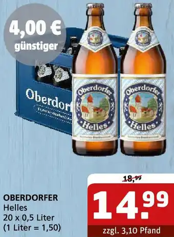 Getränke Quelle OBERDORFER Helles Angebot