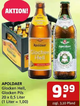 Getränke Quelle APOLDAER Glocken Hell Angebot