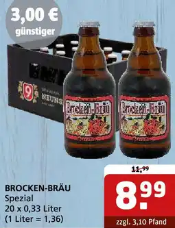Getränke Quelle BROCKEN-BRÄU Spezial Angebot