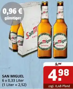 Getränke Quelle San miguel Angebot