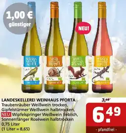 Getränke Quelle Landeskellerei weinhaus pforta Angebot