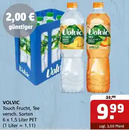 Getränke Quelle VOLVIC Touch Frucht, Tee Angebot