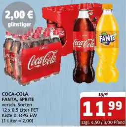 Getränke Quelle Coca-cola, fanta, sprite Angebot