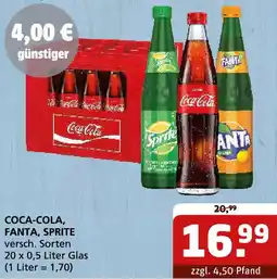 Getränke Quelle Coca-cola, fanta, sprite Angebot