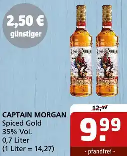 Getränke Quelle CAPTAIN MORGAN Spiced Gold Angebot