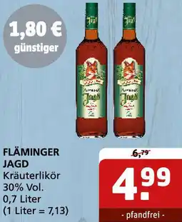 Getränke Quelle FLÄMINGER JAGD Kräuterlikör Angebot