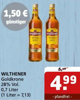 Getränke Quelle WILTHENER Goldkrone Angebot