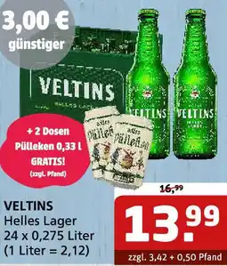 Getränke Quelle VELTINS Helles Lager Angebot
