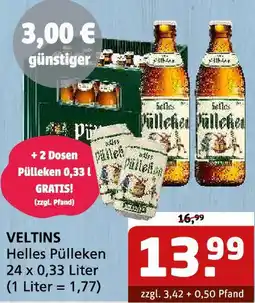 Getränke Quelle VELTINS Helles Pülleken Angebot