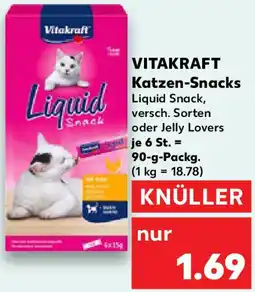 Kaufland VITAKRAFT Katzen-Snacks Angebot