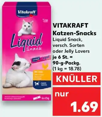 Kaufland VITAKRAFT Katzen-Snacks Angebot
