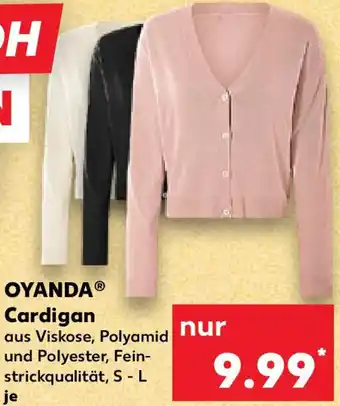 Kaufland OYANDA Cardigan Angebot