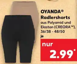 Kaufland OYANDA Radlershorts Angebot