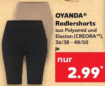 Kaufland OYANDA Radlershorts Angebot