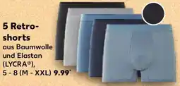 Kaufland 5 Retroshorts Angebot