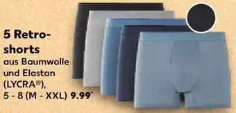 Kaufland 5 Retroshorts Angebot