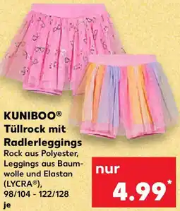 Kaufland KUNIBOO Tüllrock mit Radlerleggings Angebot