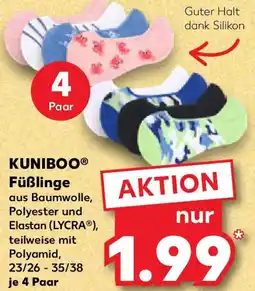 Kaufland KUNIBOO Füßlinge Angebot