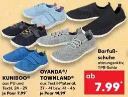 Kaufland Kuniboo/Oyanda/Townland Barfußschuhe Angebot