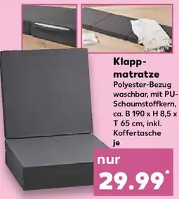 Kaufland Klappmatratze Angebot