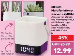Kaufland MEBUS Multifunktionswecker 25841 Angebot