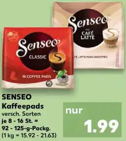 Kaufland SENSEO Kaffeepads Angebot