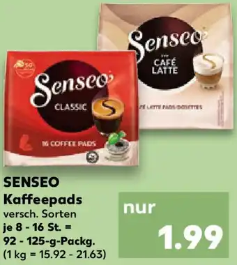 Kaufland SENSEO Kaffeepads Angebot