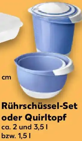 Kaufland Rührschüssel-Set oder Quirltopf Angebot