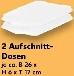 Kaufland 2 Aufschnitt Dosen Angebot