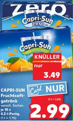 Kaufland CAPRI-SUN Fruchtsaftgetränk Angebot