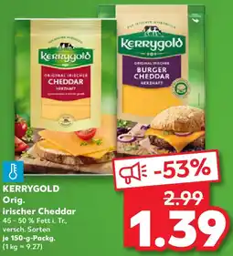 Kaufland KERRYGOLD Orig. irischer Cheddar Angebot