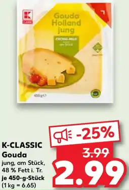 Kaufland K-CLASSIC Gouda Angebot