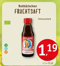 Erdkorn Biomarkt Rotbäckchen fruchtsaft Angebot