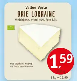 Erdkorn Biomarkt Vallée verte brie lorraine Angebot