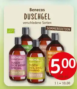 Erdkorn Biomarkt Benecos duschgel Angebot