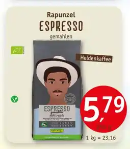 Erdkorn Biomarkt Rapunzel espresso gemahlen Angebot
