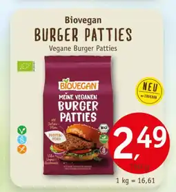 Erdkorn Biomarkt Biovegan burger patties Angebot