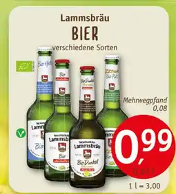 Erdkorn Biomarkt Lammsbräu bier Angebot