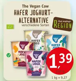 Erdkorn Biomarkt The vegan cow hafer joghurt-alternative Angebot